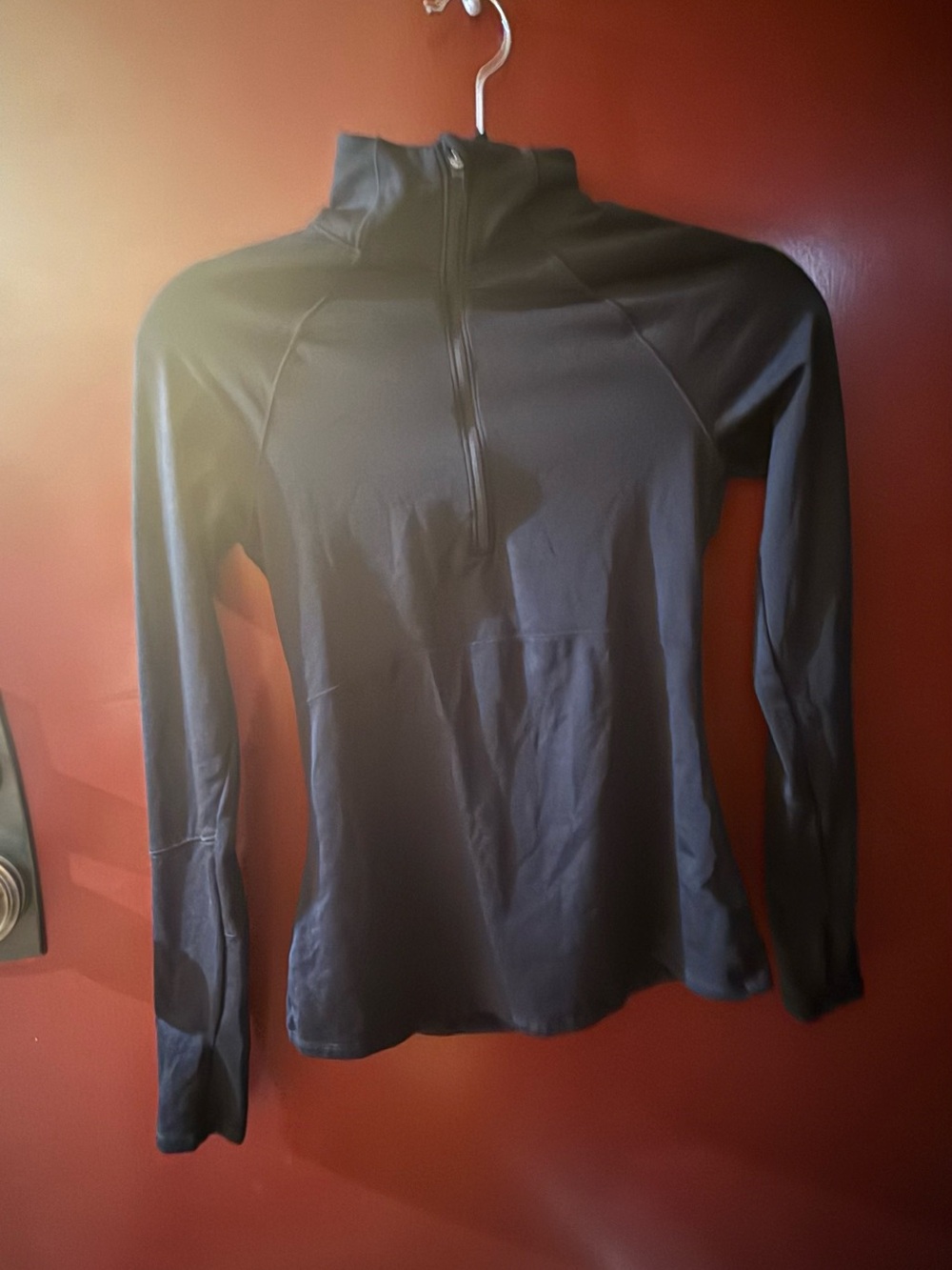 DSG Navy Long-Sleeve Quarter-Zip Turtleneck Pullover